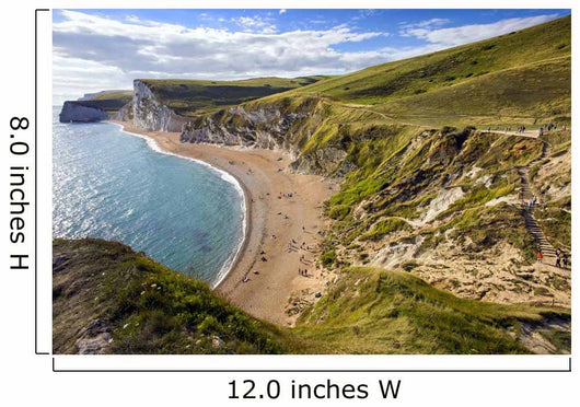 Dorset coastline looking towards Durdle Door 