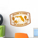Welcome to Florida stamp Wall Decal