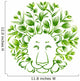 Floral Decorative Ornament Lion Wall Decal