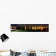 saigon night (panorama) Wall Mural