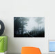 Severe Fog Mountain Lookout Wall Decal