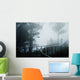 Severe Fog Mountain Lookout Wall Decal