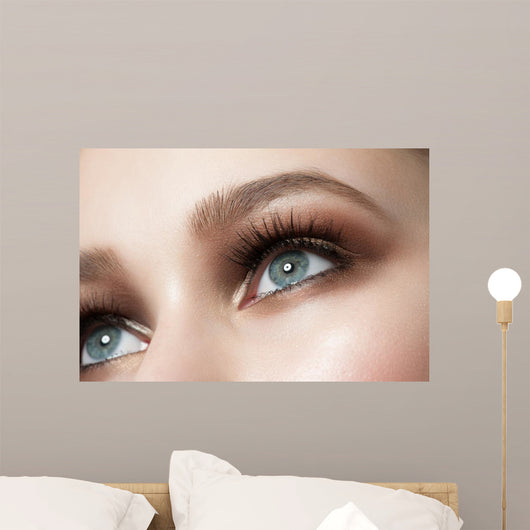 Eye makeup Wall Mural