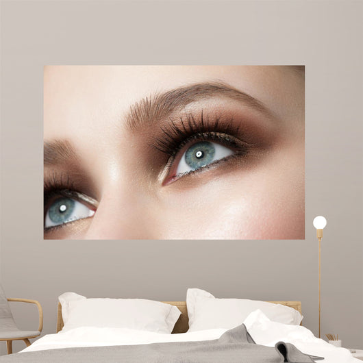 Eye makeup Wall Mural
