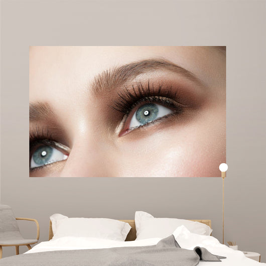 Eye makeup Wall Mural