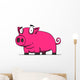 Pink Pig Wall Decal