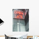 Open Late Sign 2 Wall Decal