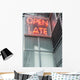 Open Late Sign 2 Wall Decal