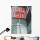 Open Late Sign 2 Wall Decal