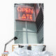 Open Late Sign 2 Wall Decal