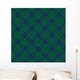 Blue Green Tartan Wallpaper Wall Decal