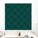 Blue Green Tartan Wallpaper Wall Decal