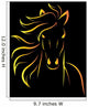 Vector image of an horse Wall Decal