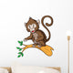 Monkey Cartoon Wall Decal