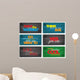 Set Of Motivational Quotes. Wall Mural