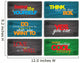 Set Of Motivational Quotes. Wall Mural