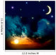 Beautiful night sky with a lot of stars 