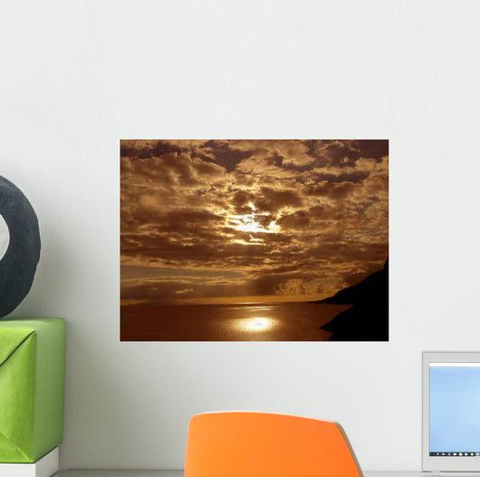 Sunset Sea Azores Wall Decal