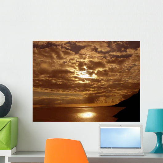 Sunset Sea Azores Wall Decal