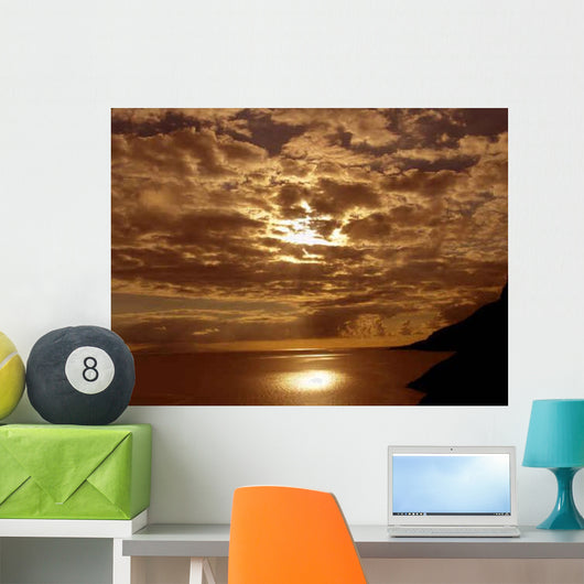 Sunset Sea Azores Wall Decal
