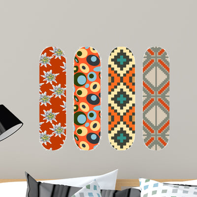 Vector Pack with Four shown on a wall