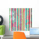 Colored Lines Seamless Pattern Wall Decal