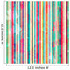 Colored Lines Seamless Pattern Wall Decal