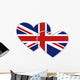 British hearts Wall Decal