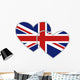 British hearts Wall Decal