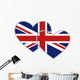 British hearts Wall Decal
