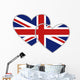 British hearts Wall Decal