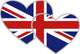 British hearts Wall Decal