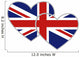 British hearts Wall Decal