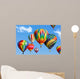 Colorful hot air balloons 