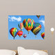 Colorful hot air balloons 