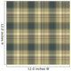 Seamless Tartan Pattern Wall Decal Design 3