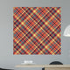 Seamless Tartan Pattern Wall Decal Design 2