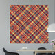 Seamless Tartan Pattern Wall Decal Design 2