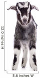 Farm Animal Goat Isolated Wall Decal