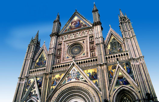 Cathedral in Orvieto Wall Mural