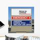 Medical Center Sign Wall Mural