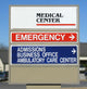 Medical Center Sign Wall Mural