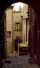 Italian Walk and Homes Wall Mural