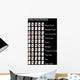 poker hand rank black Wall Mural