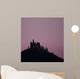 A photograph of the castle Hohenzollern in germany Wall Mural