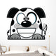 Cartoon Dalmatian Puppy Wall Decal
