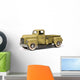 Model of ancient truck made with tinplate Wall Decal