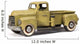 Model of ancient truck made with tinplate Wall Decal