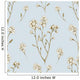 Forget Me Not Flower Wall Decal Design 2