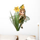 Cute Toon Daffodil Fairy, Skipping Wall Mural